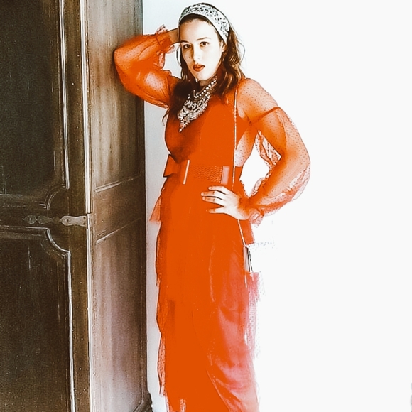 NWT SEXY MAXI SPLIT SUMMER PARTY DRESS S: S-M - Picture 12 of 13